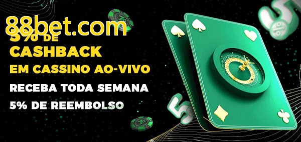 Promoções do cassino ao Vivo 88bet.com